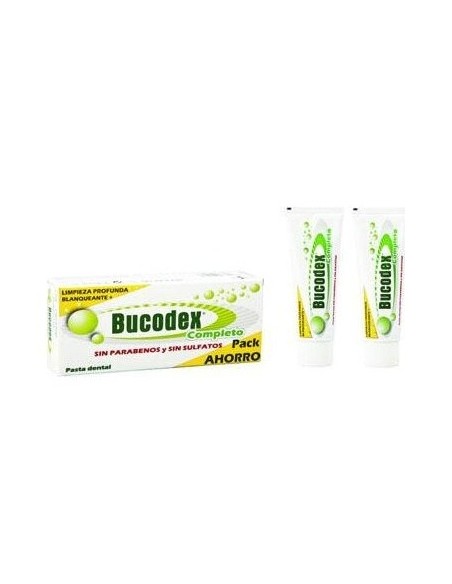 Bucodex Complet Pasta Blanc Pack 2X75Ml