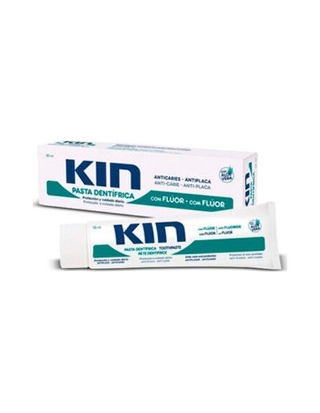 Kin Pasta Dental Con Flúor Y Aloe Vera 125Ml