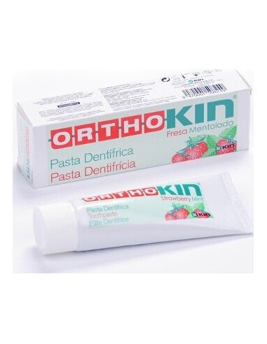 Orthokin Pasta Sabor Fresa Mentolada 75Ml