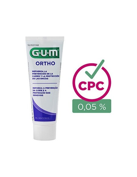Gum Ortho Gel Dentifrico 75 Ml