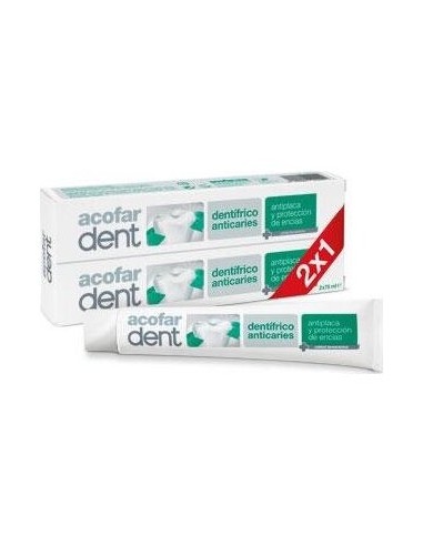 Acofardent Dentífrico Anticaries 75Ml+75Ml
