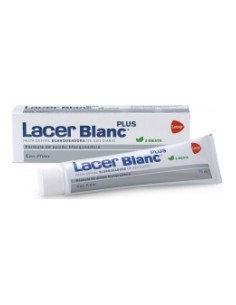 Lacer Blanc Plus Pasta Dental Blanqueadora Sabor A Menta...