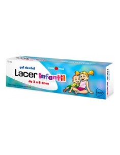 Lacer Infantil Gel Dental Fresa 75 Ml