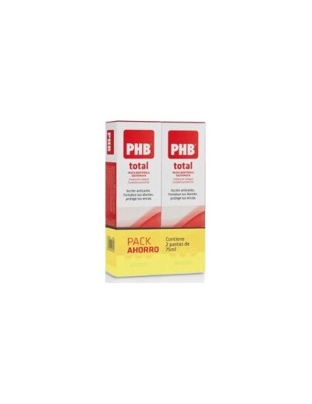 Phb Total Pasta Dentifrica  75 Ml +75 Ml