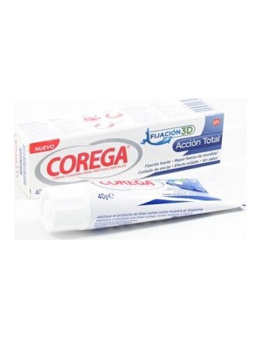 Corega® Acción Total Crema Fijadora 40G