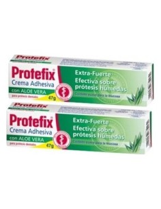 Acofar Protefix Duplo Crema Adhesiv Aloe 2X47G