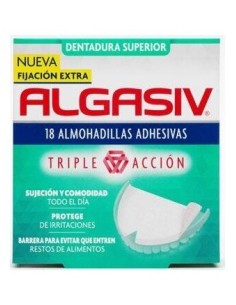 Algasiv Almohadillas Adhesivas Protesis Superior 18Uds