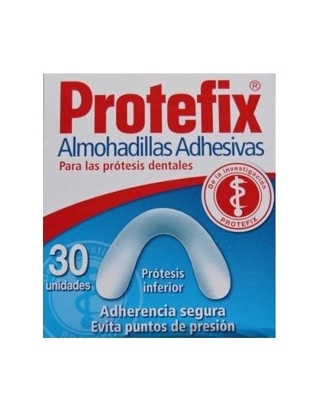 Protefix Almohadillas Adhesivas Encía Inferior 30Uds