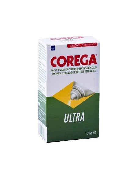 Corega® Ultra Adhesivo Polvo 50G
