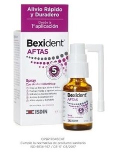 Bexident® Aftas Spray Bucal Protector 15Ml