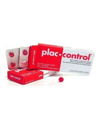 Plac Control® Revelador De Placa Dental 20Comp
