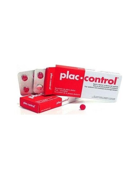 Plac Control® Revelador De Placa Dental 20Comp