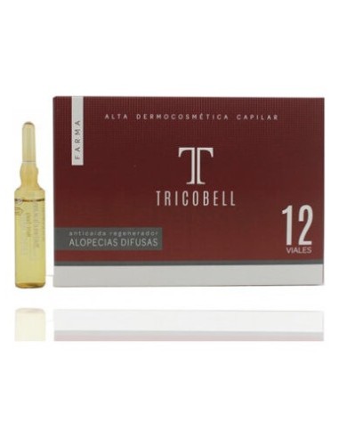 Tricobell Alopecias Difusas 24 Ampollas