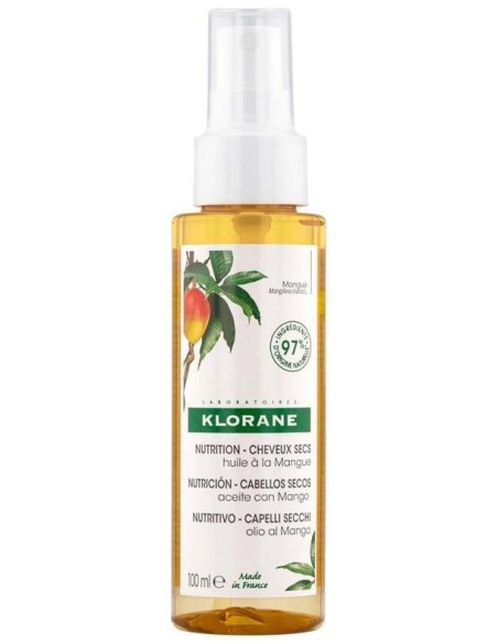 Klorane Huile Capillaire Mangue 100Ml