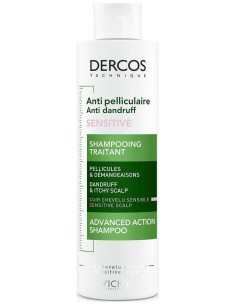 Vichy Dercos Champú Anticascapa Cabello Sensible 200Ml