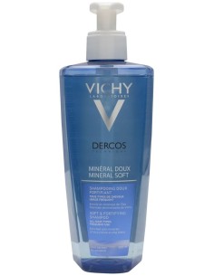 Vichy Dercos Champú Mineral Suave Fortalecedor 400Ml