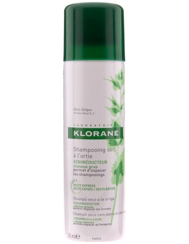 Klorane Champú En Seco Al Extracto De Ortiga 150Ml