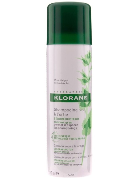 Klorane Champú En Seco Al Extracto De Ortiga 150Ml