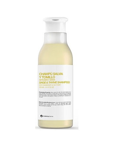 Botánica Pharma Champú Salvia Tomillo 250Ml