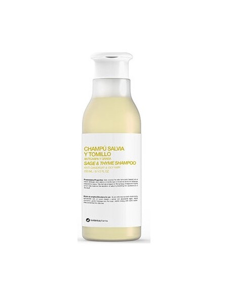 Botánica Pharma Champú Salvia Tomillo 250Ml