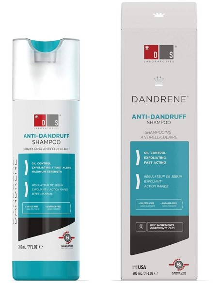 Dandrene Champú Exfoliante Con Tecnología Anticaspa 205Ml