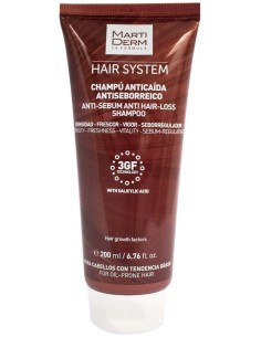 Martiderm Champú Anticaída Antiseborreico 200Ml