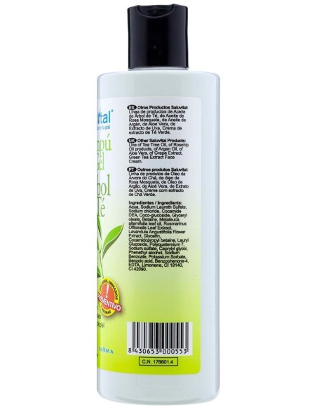Saluvital Champú & Gel De Árbol Del Té 300Ml