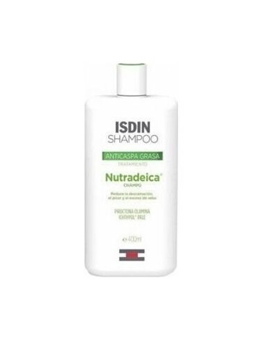 Isdin Nutradeica Champú Anticaspa Grasa 400Ml