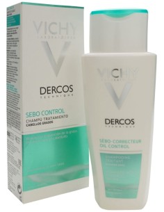 Vichy Dercos Champú Tratante Sebocorrector 200Ml