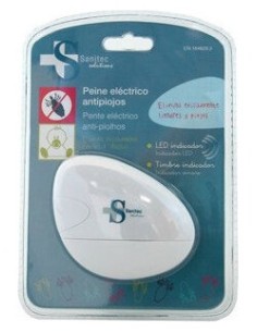 Sanitec Solutions Peine Antipiojos Eléctrico 1Ud