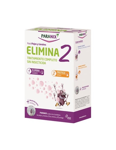 Paranix Pack Elimina2 Champu+Protec 200