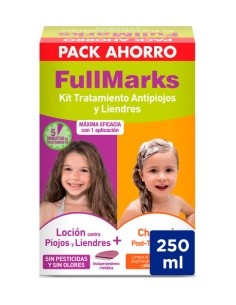 Fullmarks Kit Antipiojos Loción 100Ml + Champú 150Ml