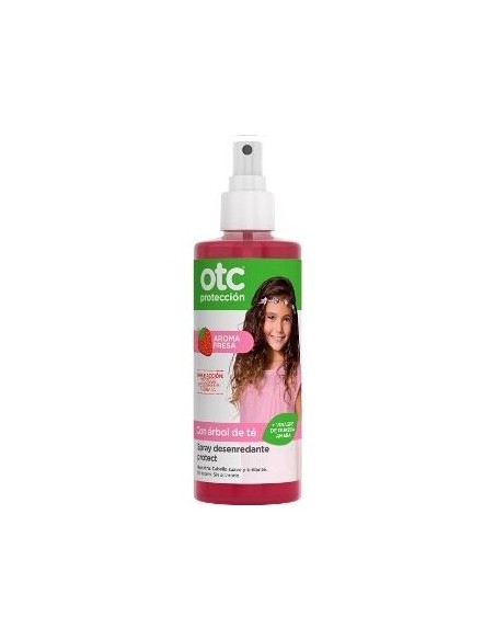 Otc Antipiojos Protege Spray Desenredante Fresa 250 Ml