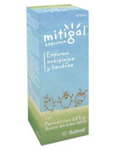 Salvat Mitigal Espuma Antipiojos Y Liendres 100Ml