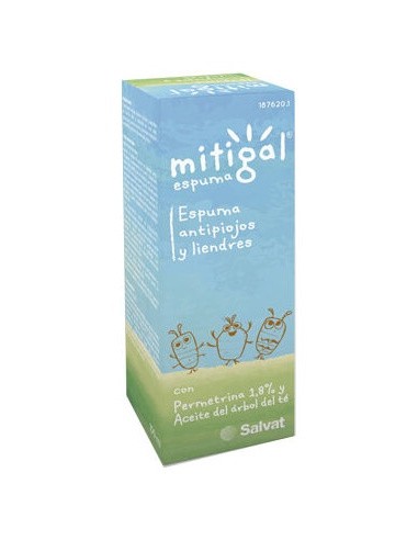 Salvat Mitigal Espuma Antipiojos Y Liendres 100Ml