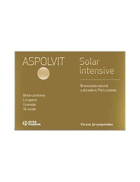 Aspolvit Solar Intensive Doble Acción 60Cáps