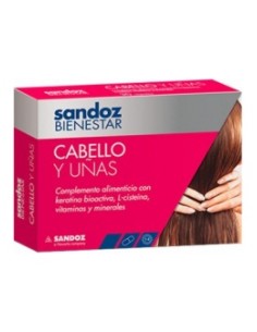 Sandoz Bienestar Cabellos Y Uñas 30 Caps