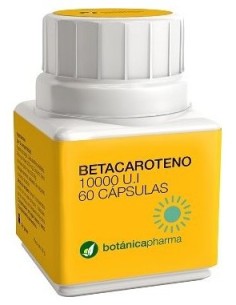 Botanicapharma Betacaroteno 10000 Ui 60 Cap