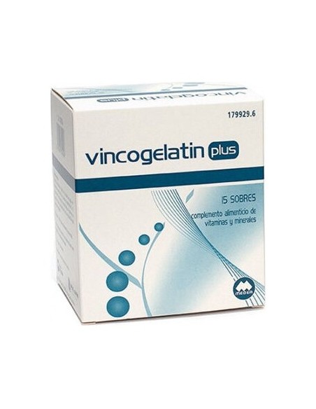 Vincogelatin Plus 15 Sobres 12 Gr.