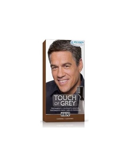 Just For Men Touch Of Grey Tratamiento Colorante Gradual Castaño 40G