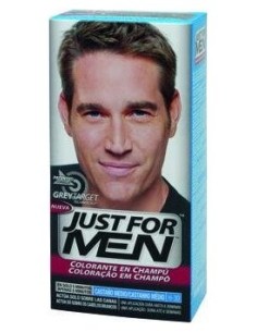 Just For Men Champú Colorante Castaño Medio 30Ml