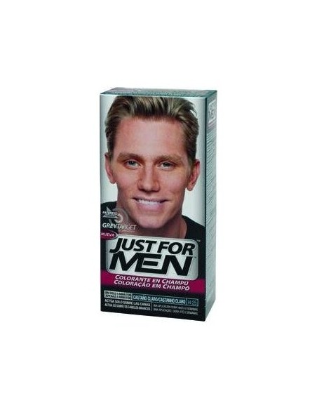 Just For Men Champú Colorante Castaño Claro 30Ml