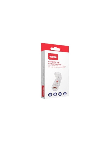 Acofar Pastillero Cortador De Comprimidos 1Ud
