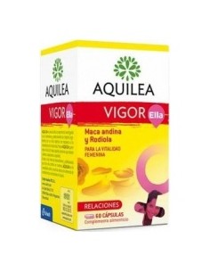 Aquilea Vigor Ella Maca Andina Y Rodiola 60Cáps