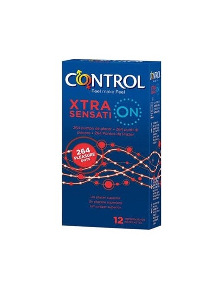 Control Preservativos Xtra Dots 12Uds
