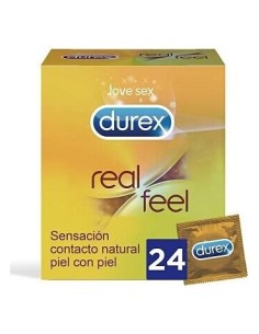 Durex® Real Feel Sin Látex Preservativo 24Uds