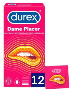 Durex® Dame Placer Preservativos 12Uds