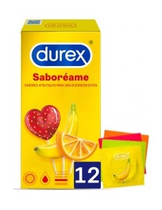 Durex Easy On Saboreame Fruits 12 Unid