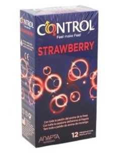 Control Strawberry Preservativos 12 Uds