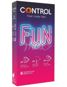 Control Fun Preservativos Mix 6 Uds.